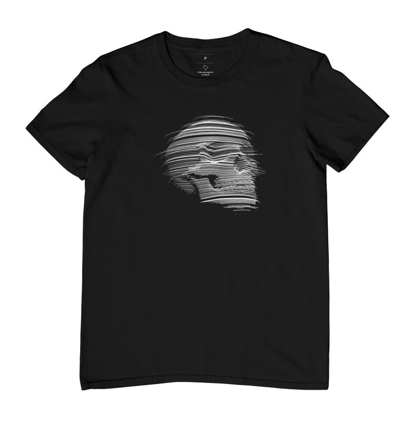 Camiseta Adulta - Caveira Abstrata