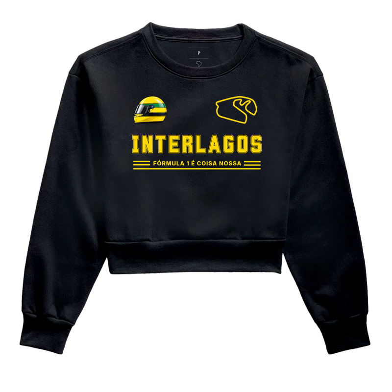 Interlagos 2026 - Cropped Moletom