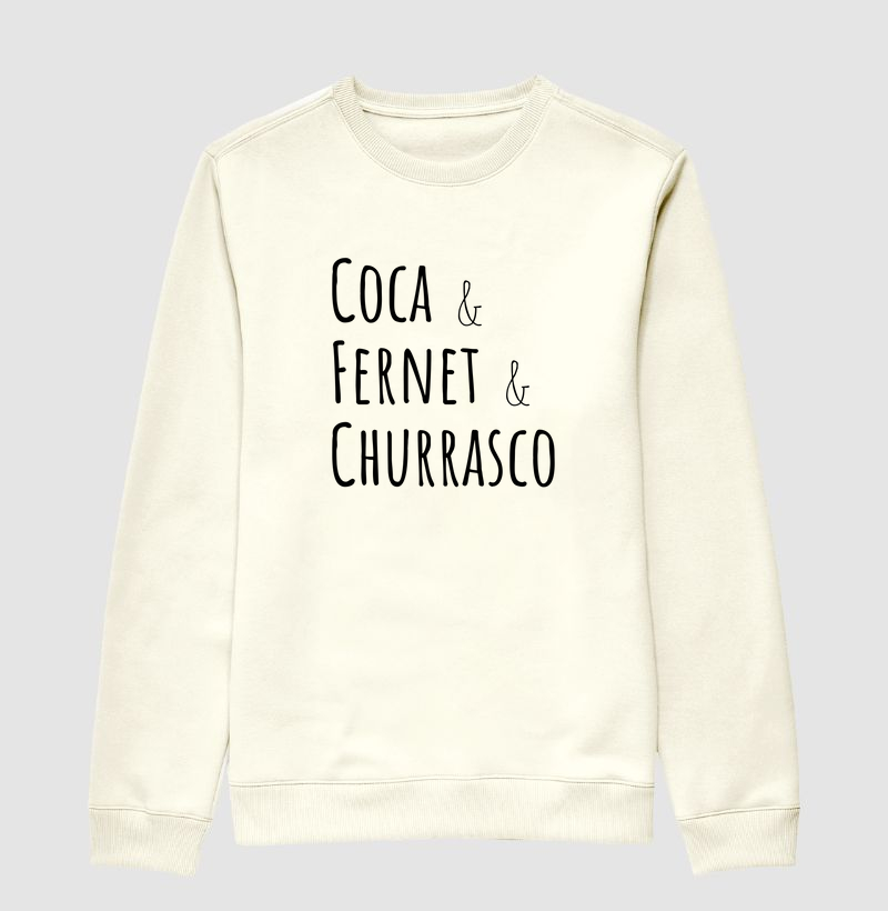 Moletom Coca y Fernet 