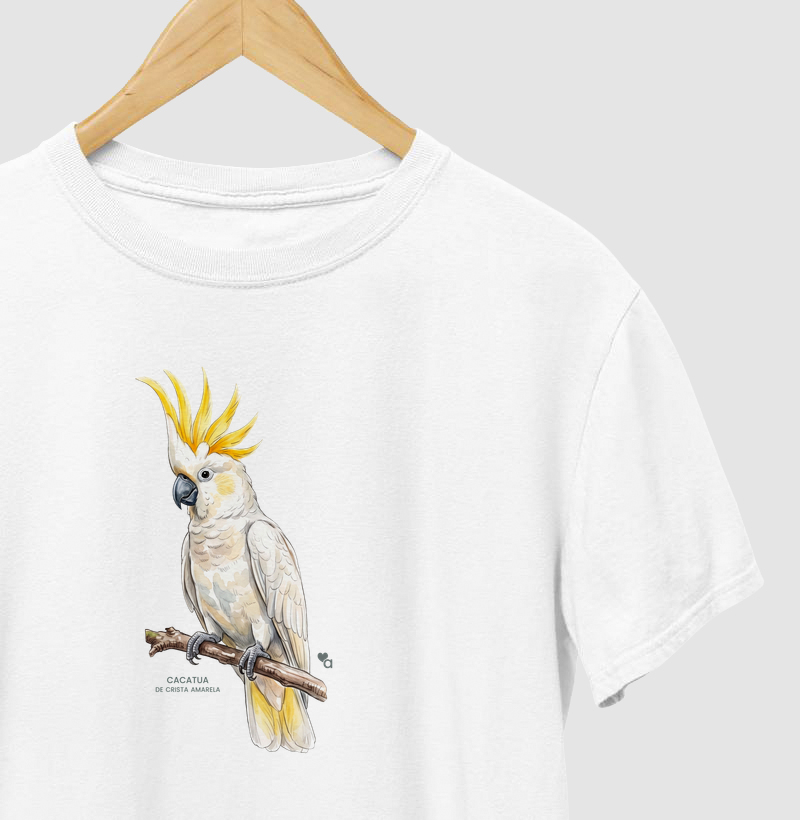 Aves - Cacatua de crista amarela
