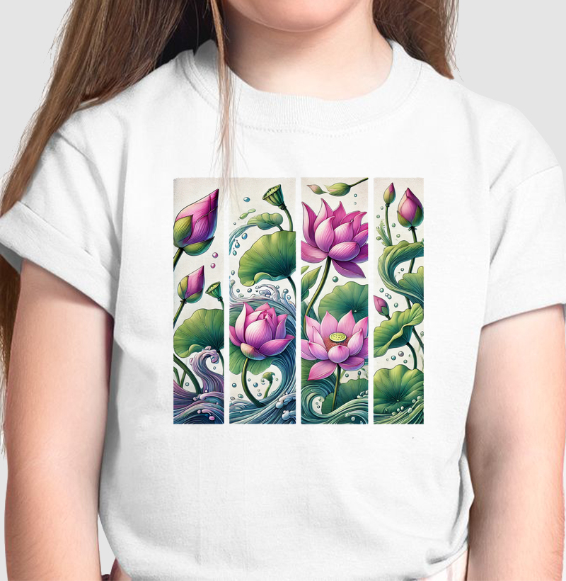 Flor de Lótus desabrochar