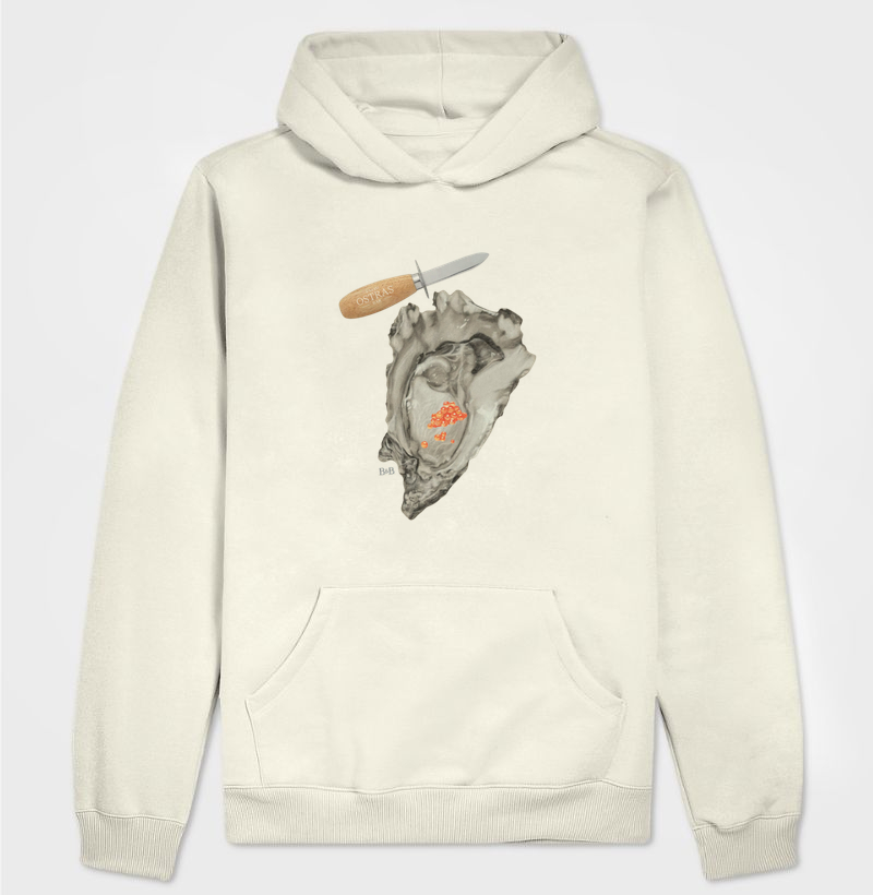 Moletom Capuz Dz Oysters - por Enfim