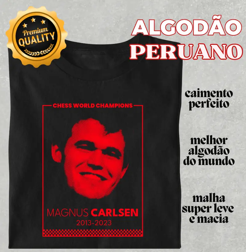 Série Campeões Mundiais - Magnus CARLSEN (FRAME)