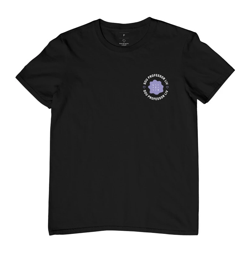 Camiseta "Sou professor(a) LIV"