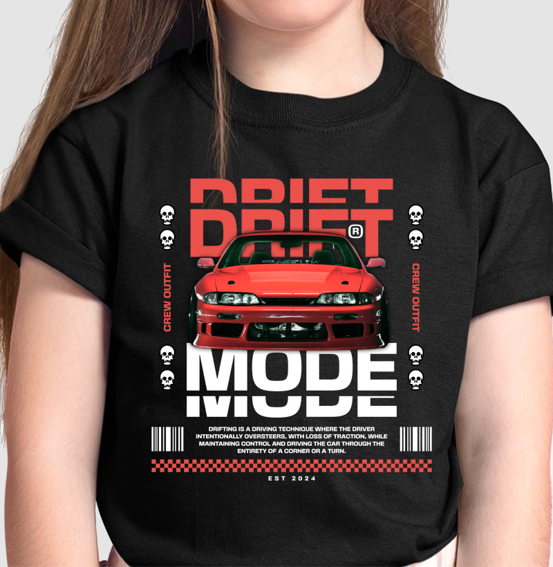Camiseta Infantil - Drift Mode