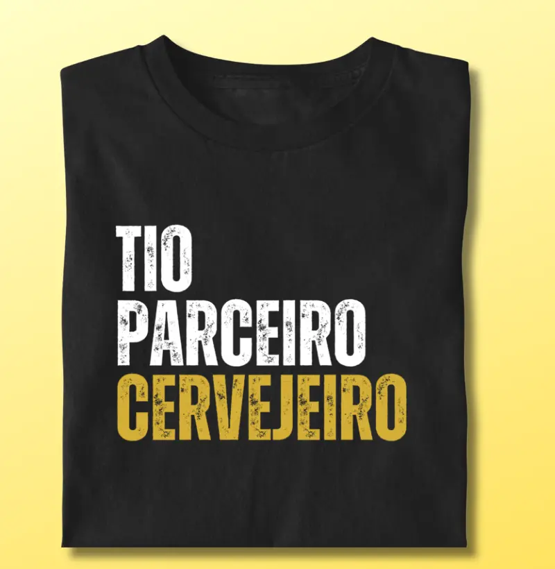 Tio parceiro e cervejeiro