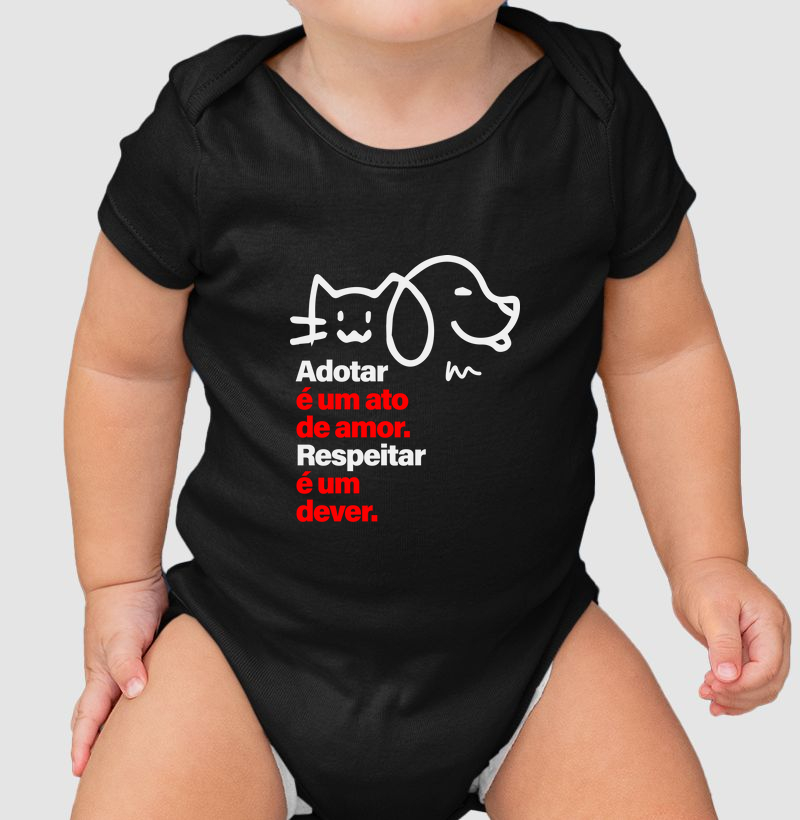 Camiseta ou babylook Adotar