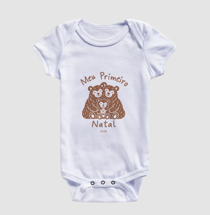 Meu Primeiro Natal Urso [Body]