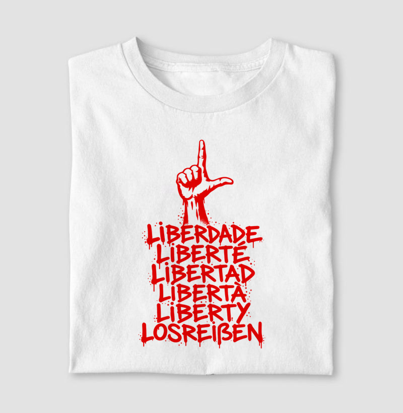 L de liberdade - Camiseta