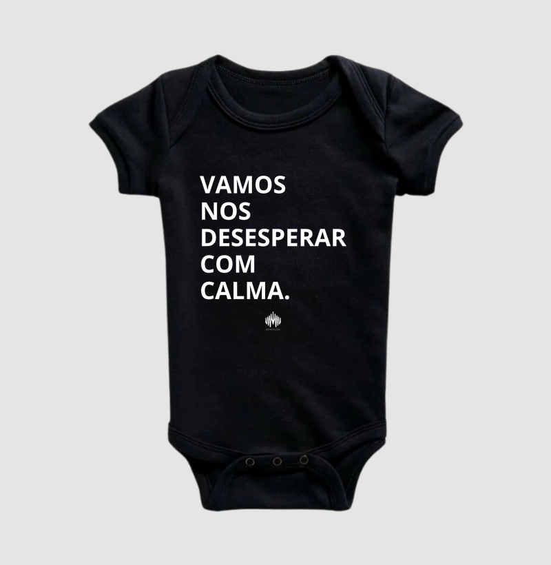 Vamos nos desesperar com calma.