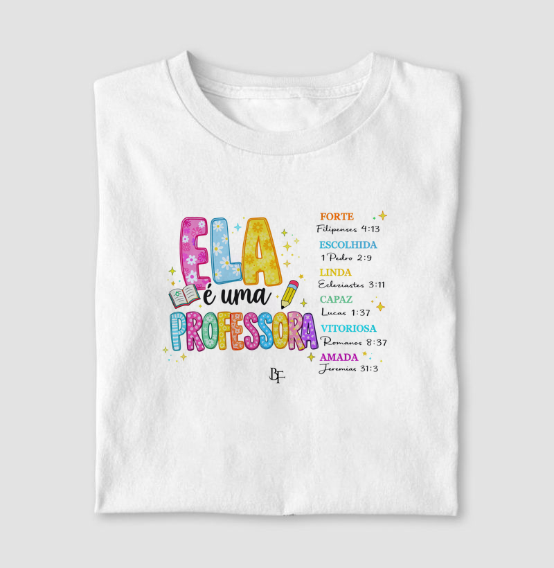 Ela é uma professora ...