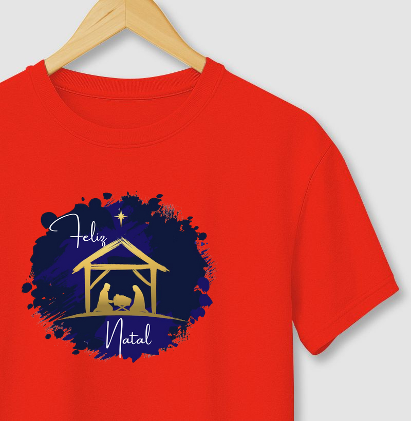 Camiseta de Natal Feliz Natal
