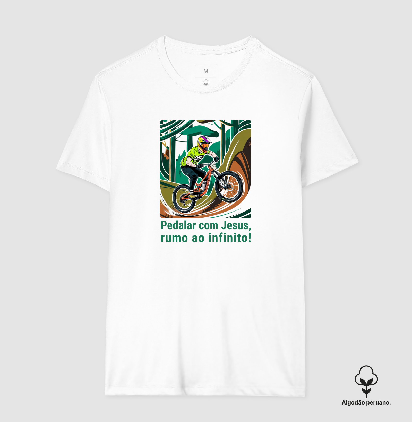 Pedalar com Jesus, rumo ao infinito!