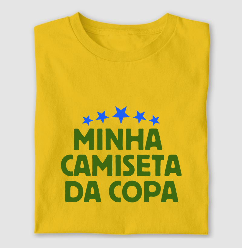 Minha camiseta da Copa