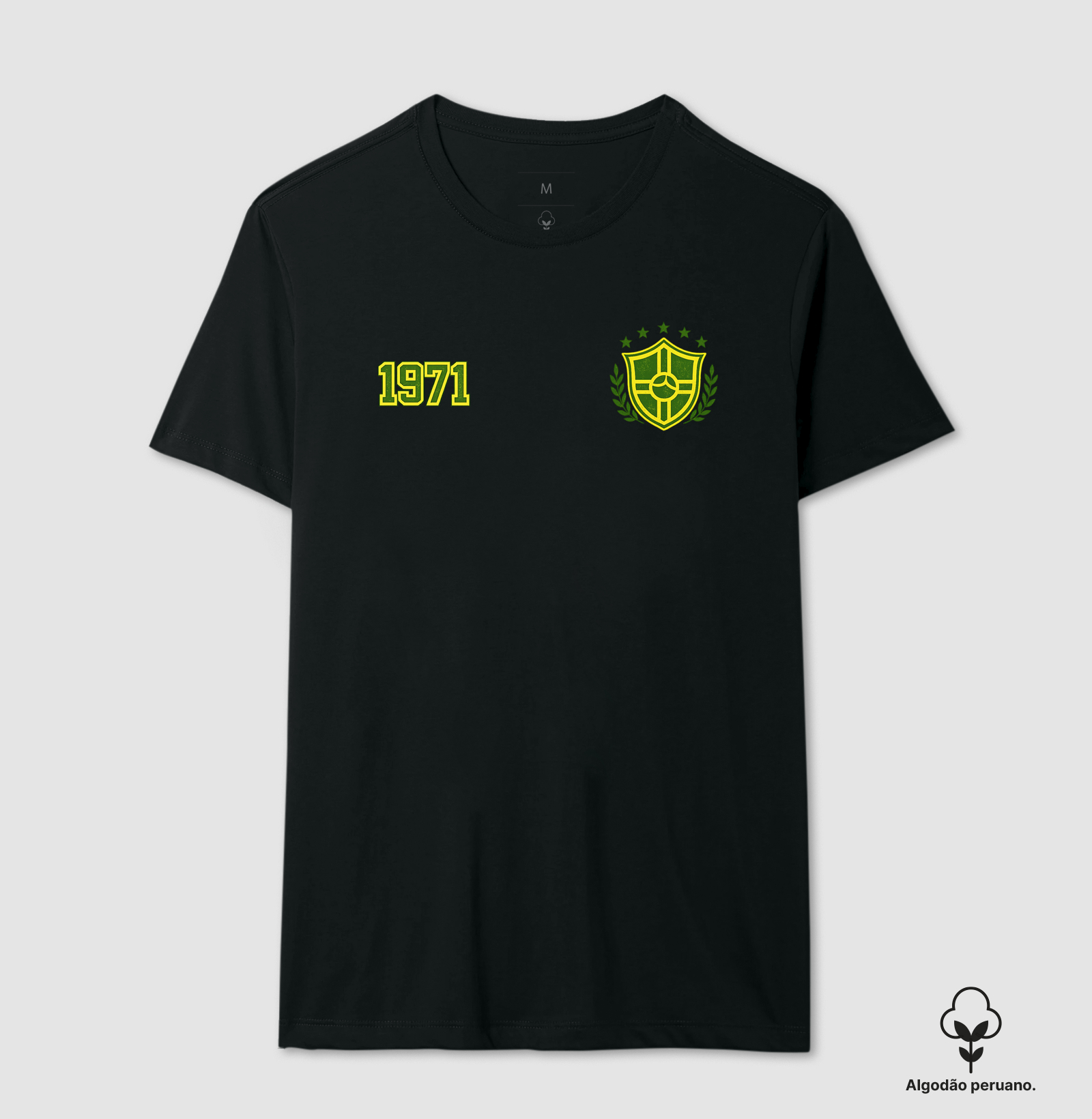 SELEÇÃO 1971 - Camiseta Algodão Peruano