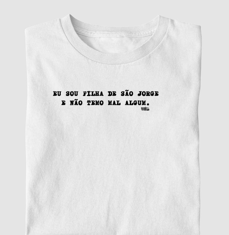 Eu Sou Filha de São Jorge Minimalista Maria Patuá