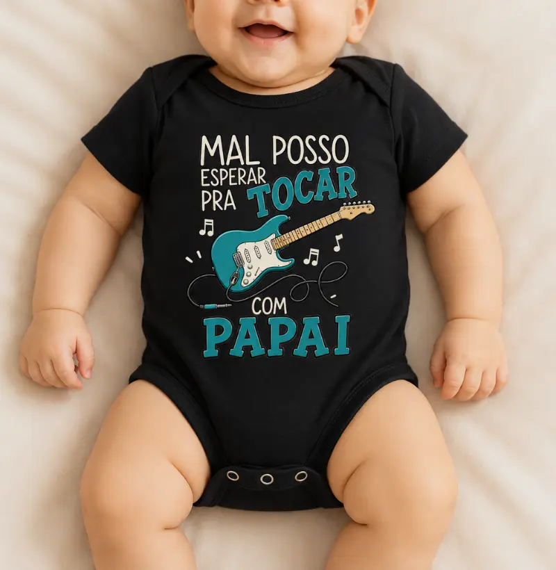 MAL POSSO ESPERAR PRA TOCAR COM MEU PAI (GUITARRISTA)