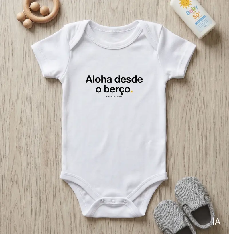 Aloha desde o berço.