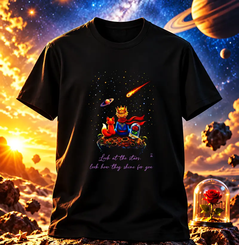 Look at the stars - Pequeno príncipe