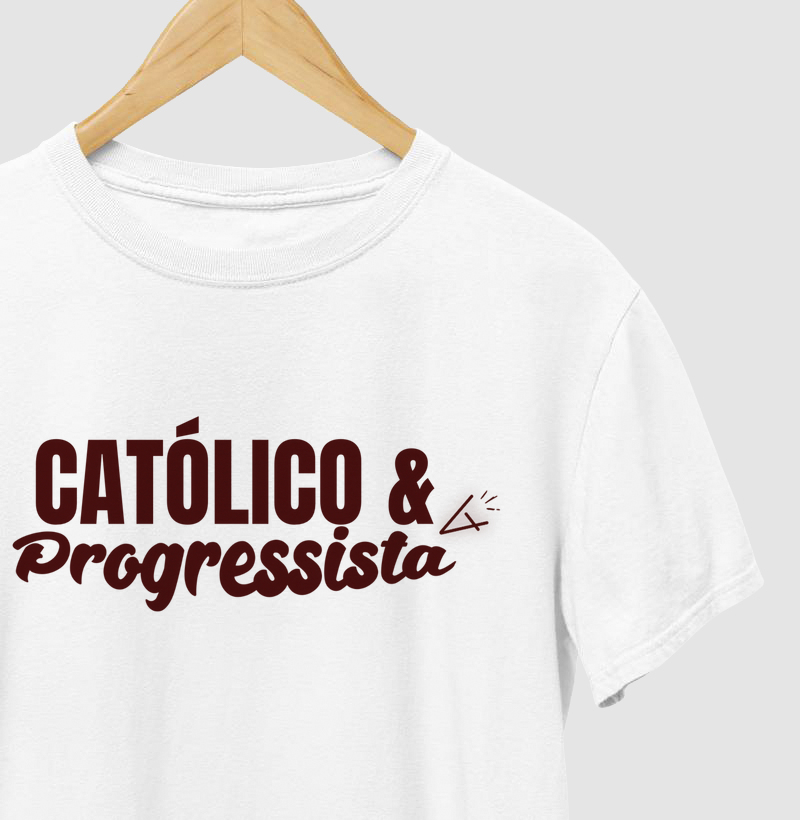Camiseta católico progressista