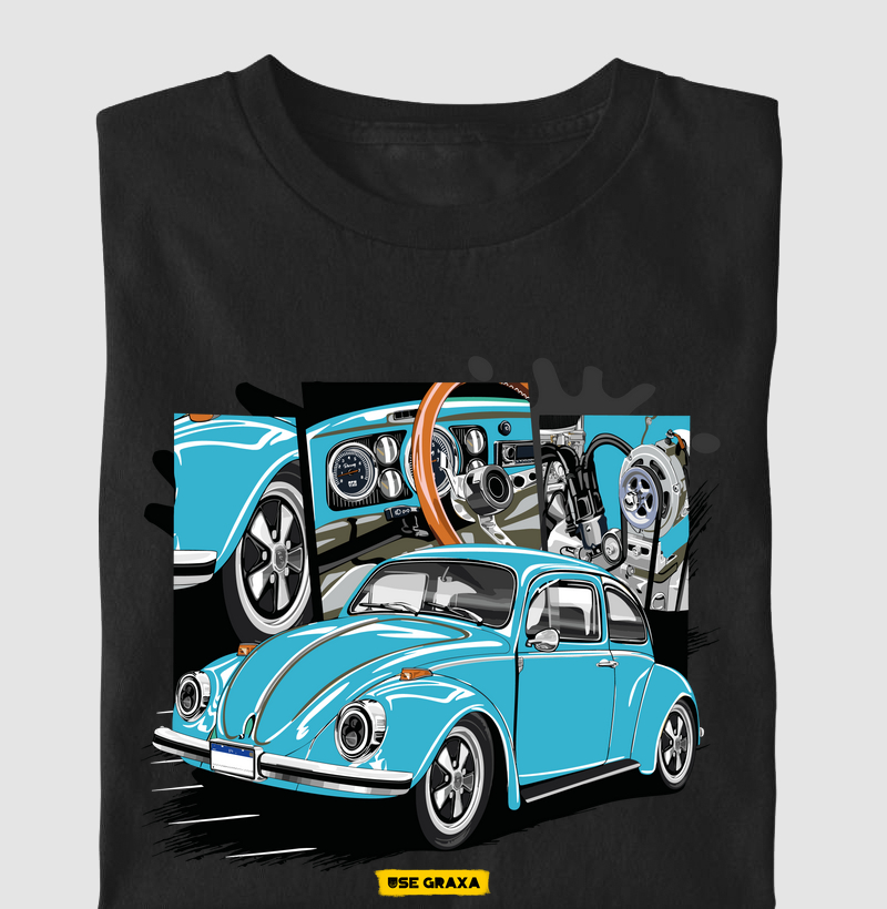 Fusca Azul Claro Invocado