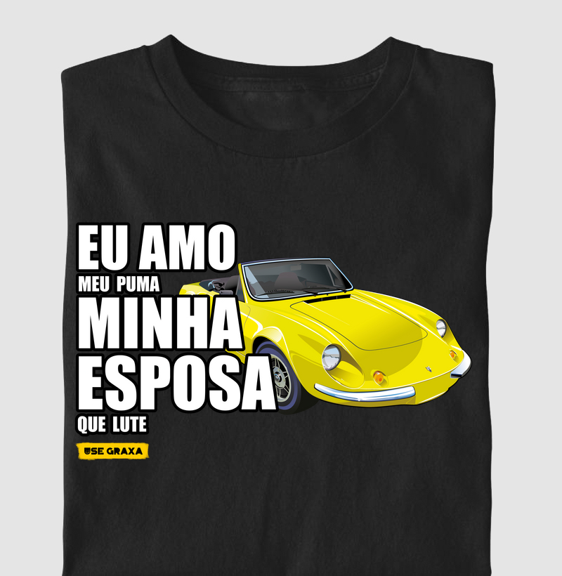 Eu Amo Minha Esposa Puma Amarelo