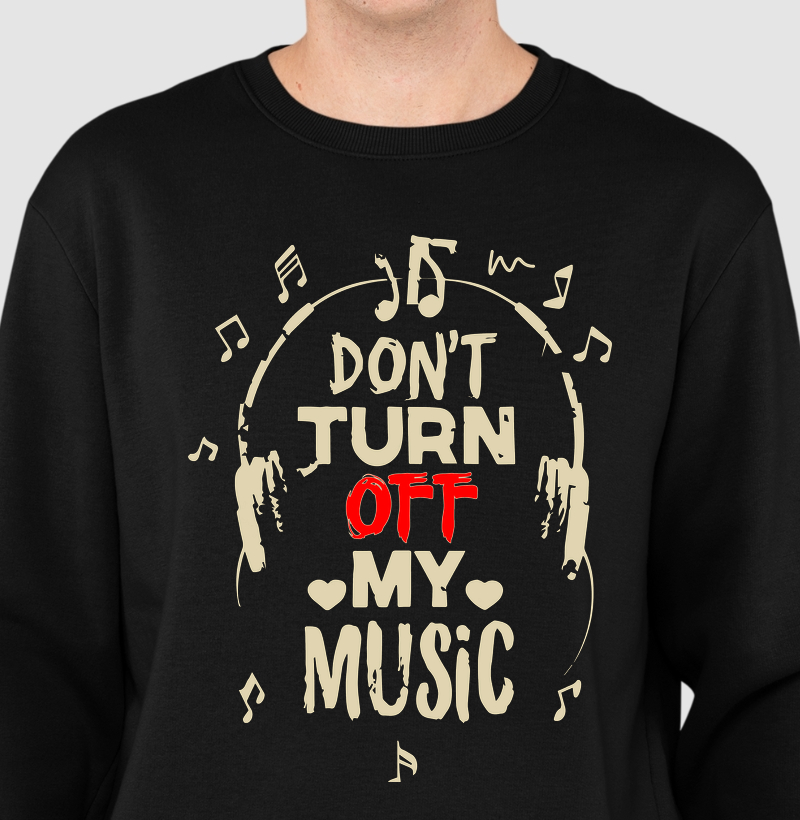 Suéter Moletom My Music