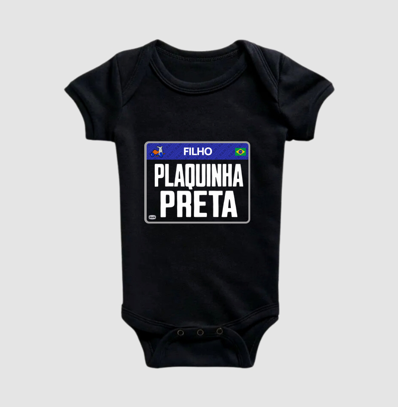 Filho - Plaquinha Preta 