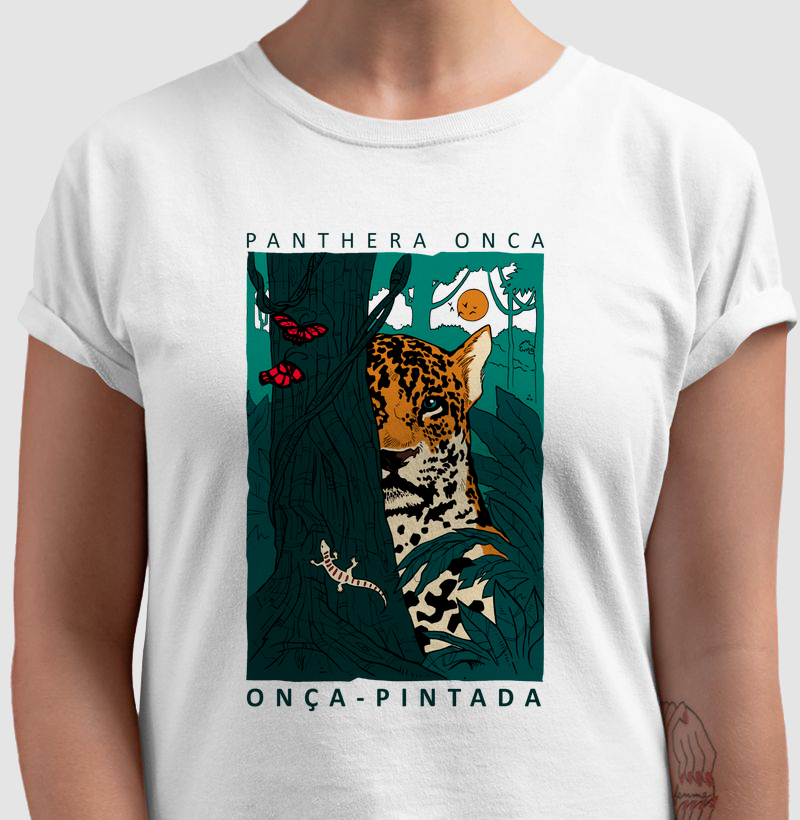 Camiseta Onça-pintada