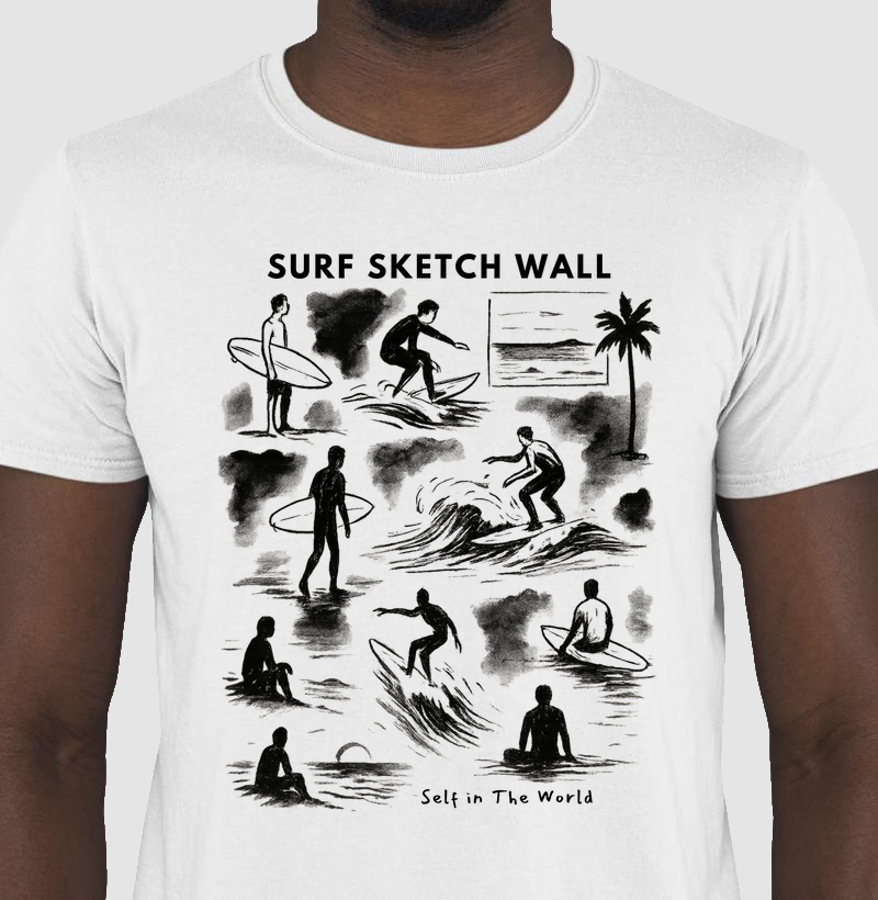 SURF SKETCH WALL | Confecção Reserva 🦜