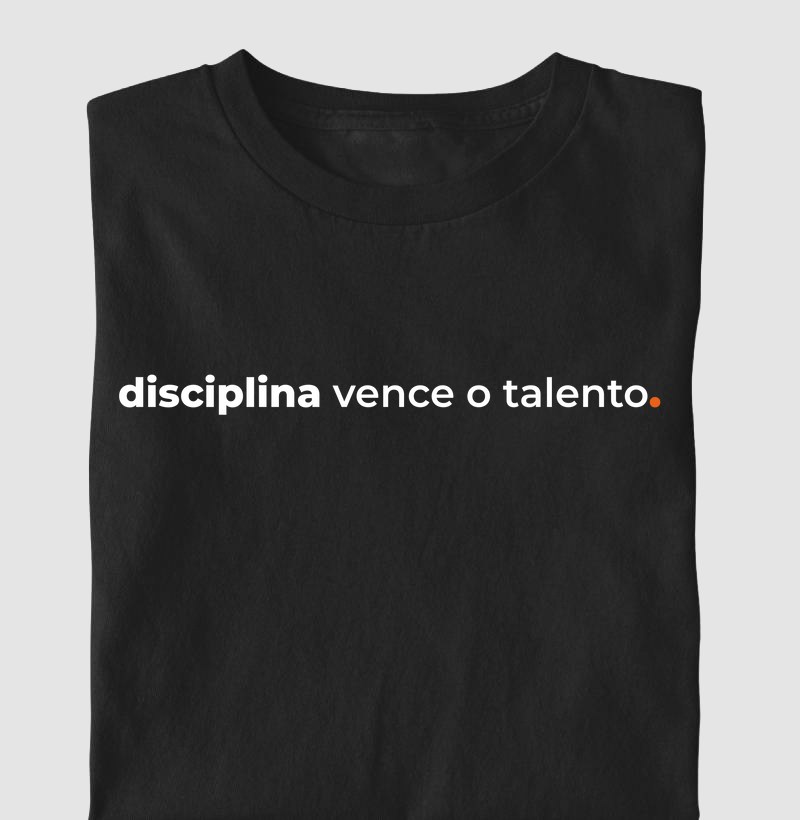 Disciplina Vence o talento