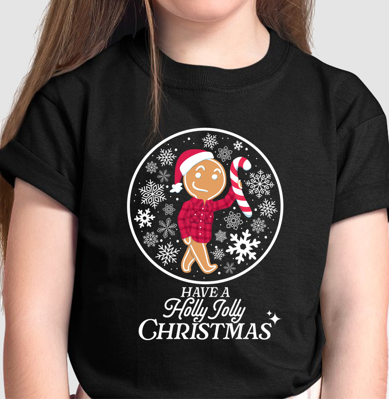 Camiseta Infantil Natal Cookie 1