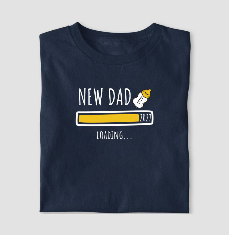 Camiseta New Dad Loading 2027