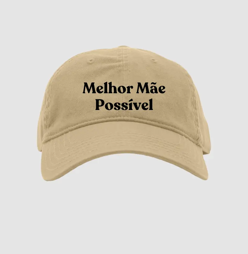 Melhor mãe possível (boné)