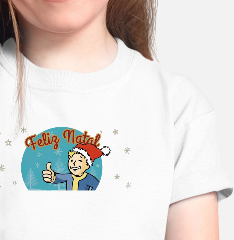 Fallout Guy: Feliz Natal - Camiseta Infantil