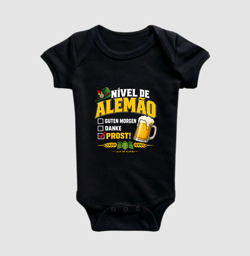 Nível de Alemão — Prost! - Body Infantil