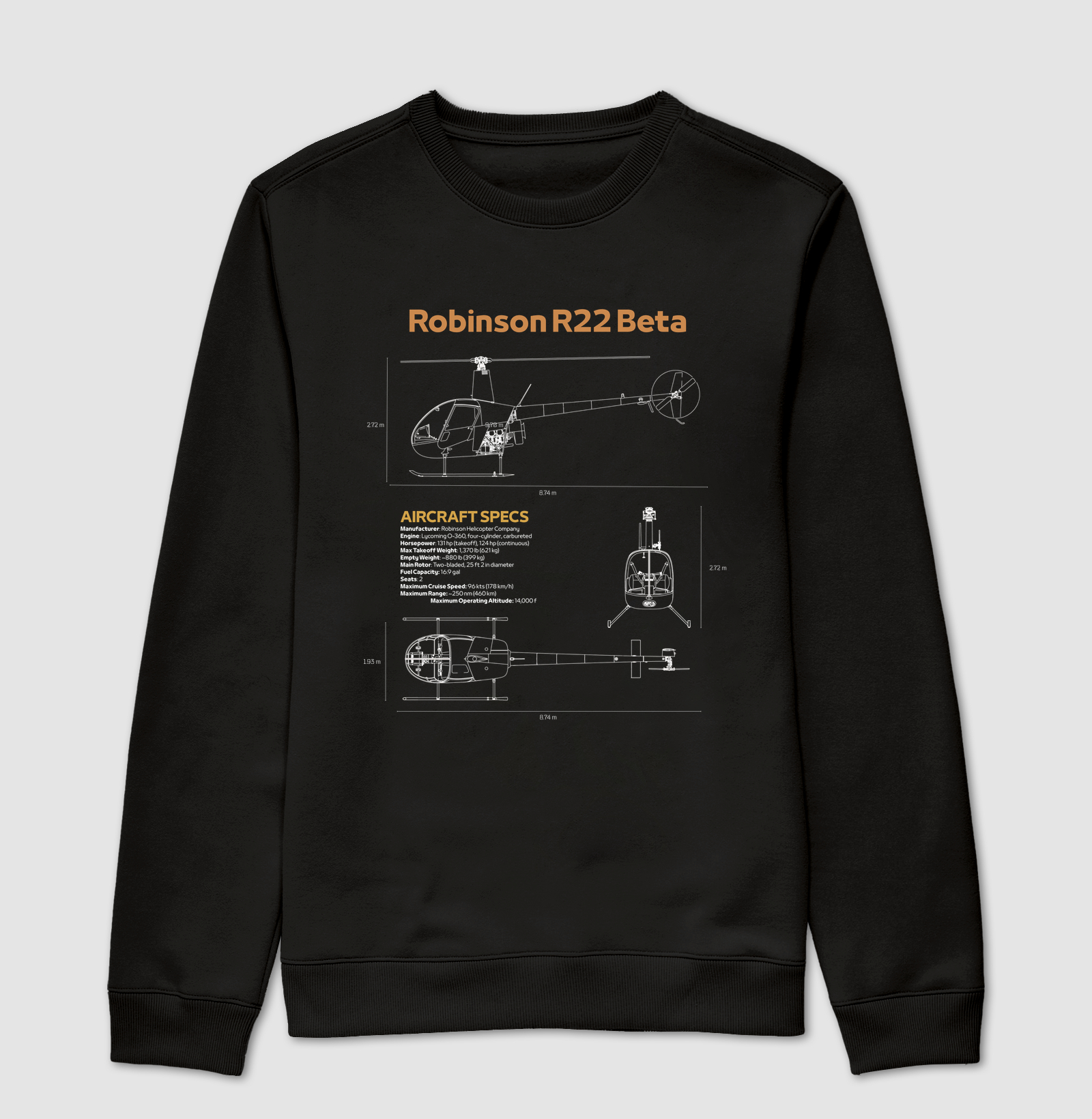 Robinson R22 - Blueprint