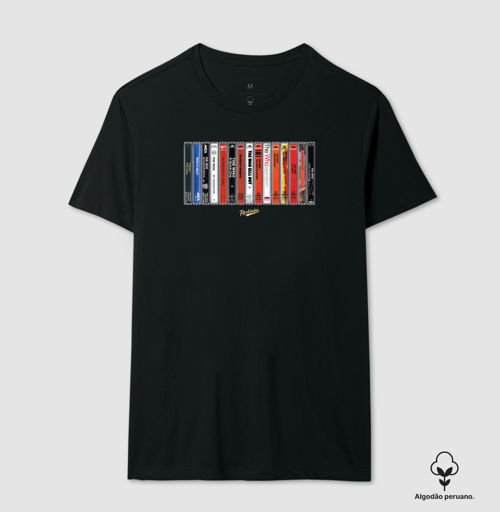 The Who Collection - Camiseta Algodão Peruano