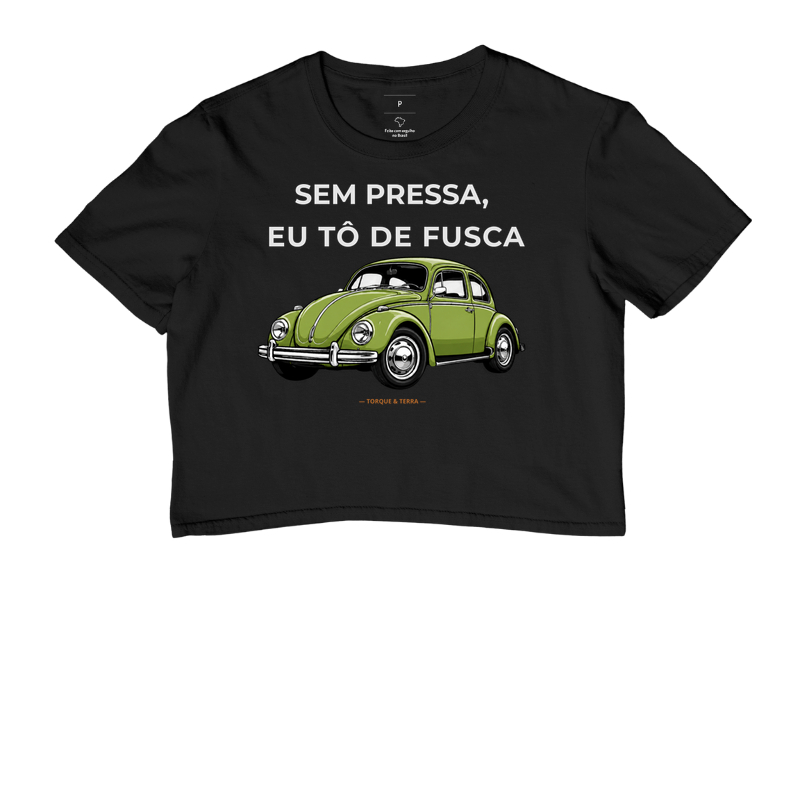 Sem pressa, eu tô de fusca - Verde