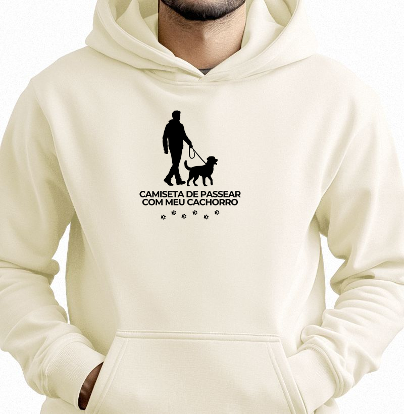 Camiseta de passear com meu cachorro