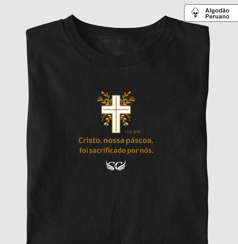 Camisetas em Algodão Peruano de Páscoa