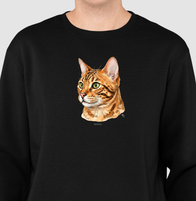 Gatos - Bengal - Moletom Suéter