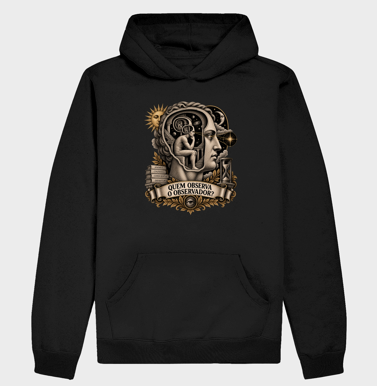 Quem Observa O Observador? - Hoodie Moletom