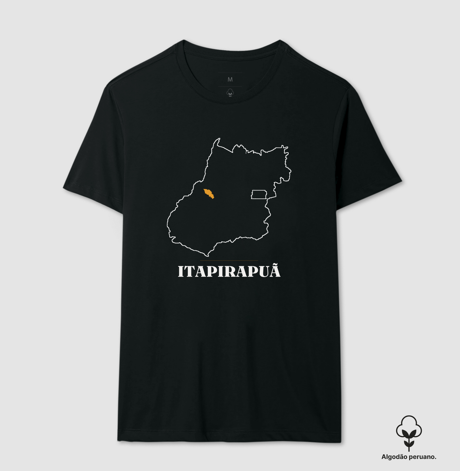 Itapirapuã | Traço GO - Camiseta Algodão Peruano