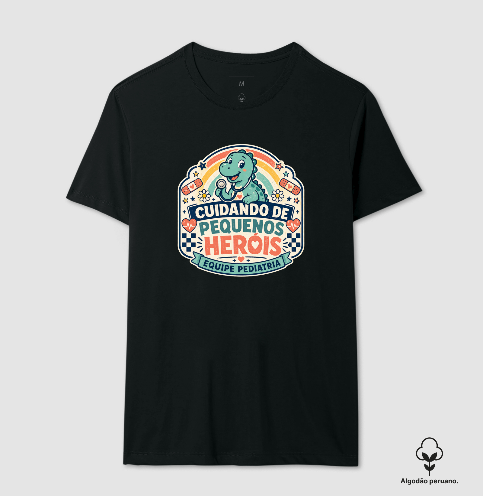 Camiseta - Pediatria: Heróis