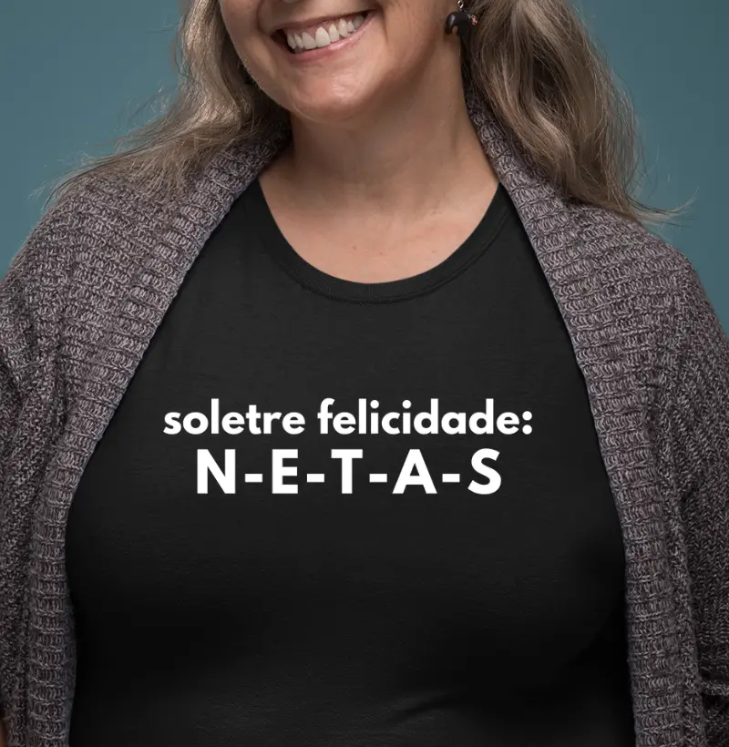 Soletre felicidade - netas