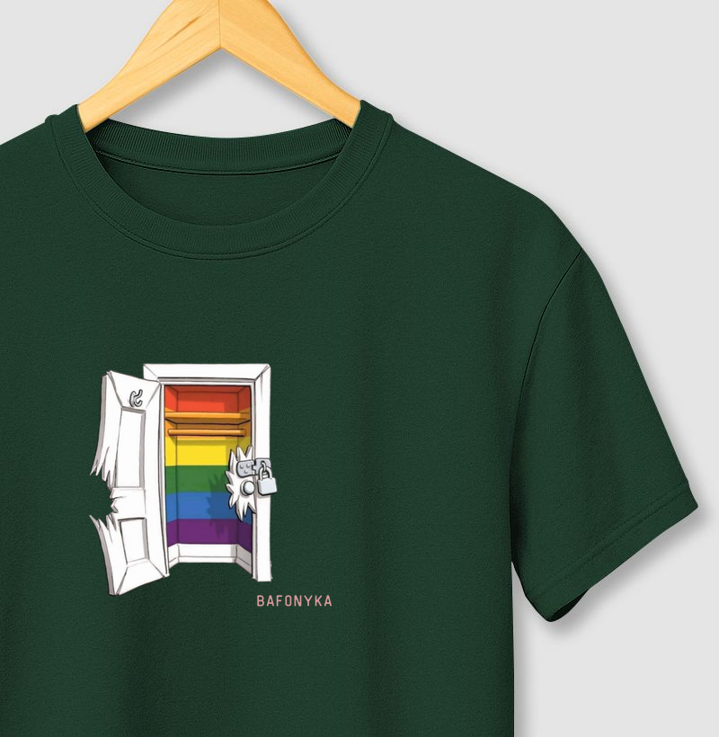 🚪🌈 Porta aberta, orgulho livre.