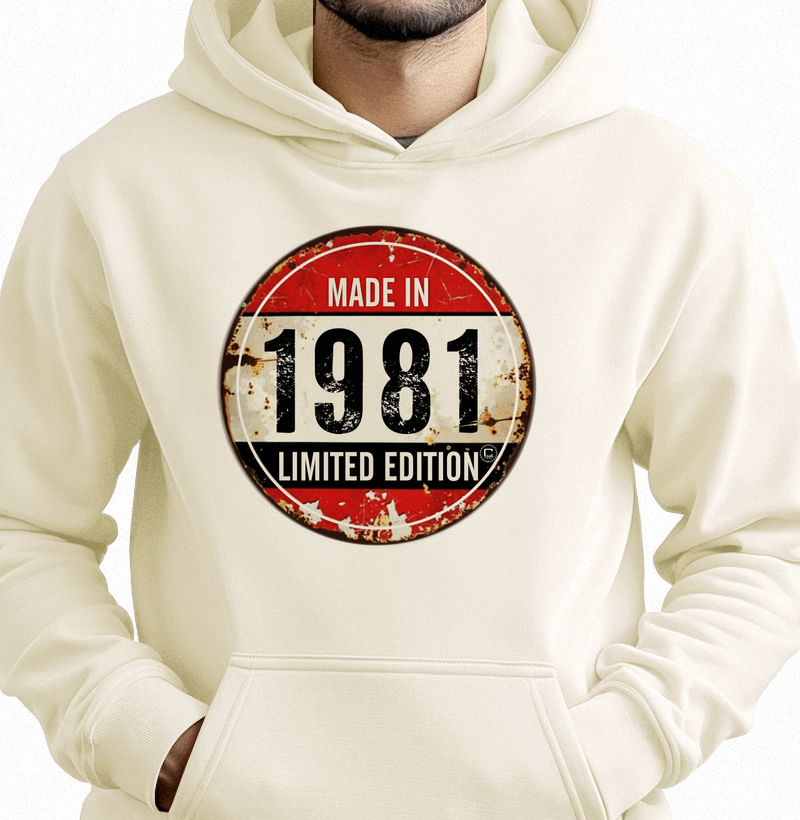 Made in 1981 círculo 