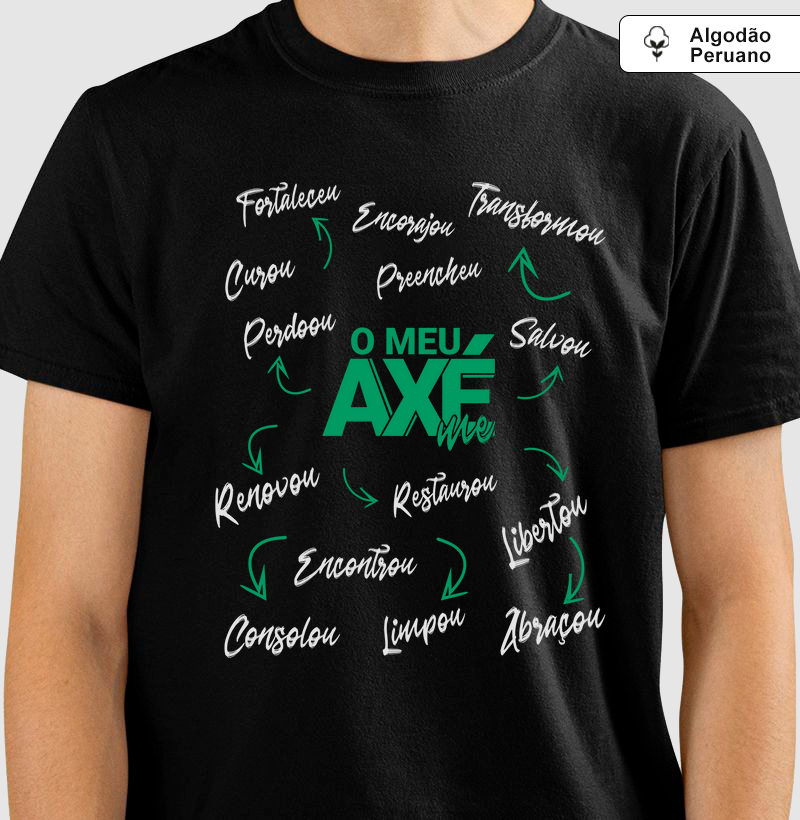 O Meu Axé Me - Algodão Peruano