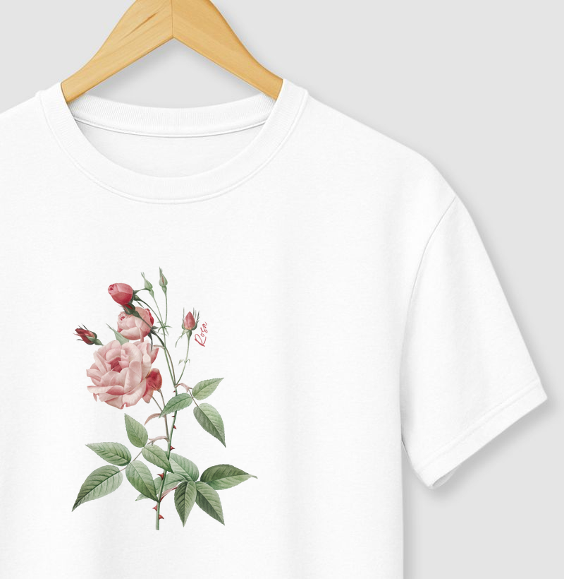 T-shirt Rosa - Sem Frase
